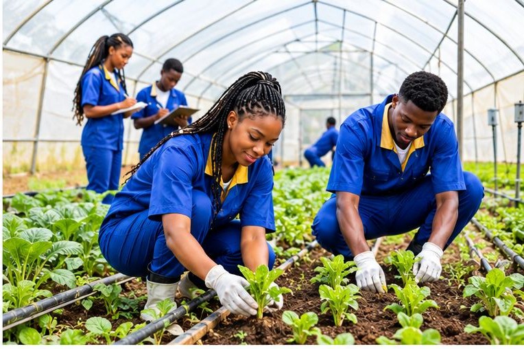 Horticulture and crop production training